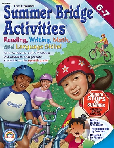 Summer Bridge Activities: 6th to 7th Grade