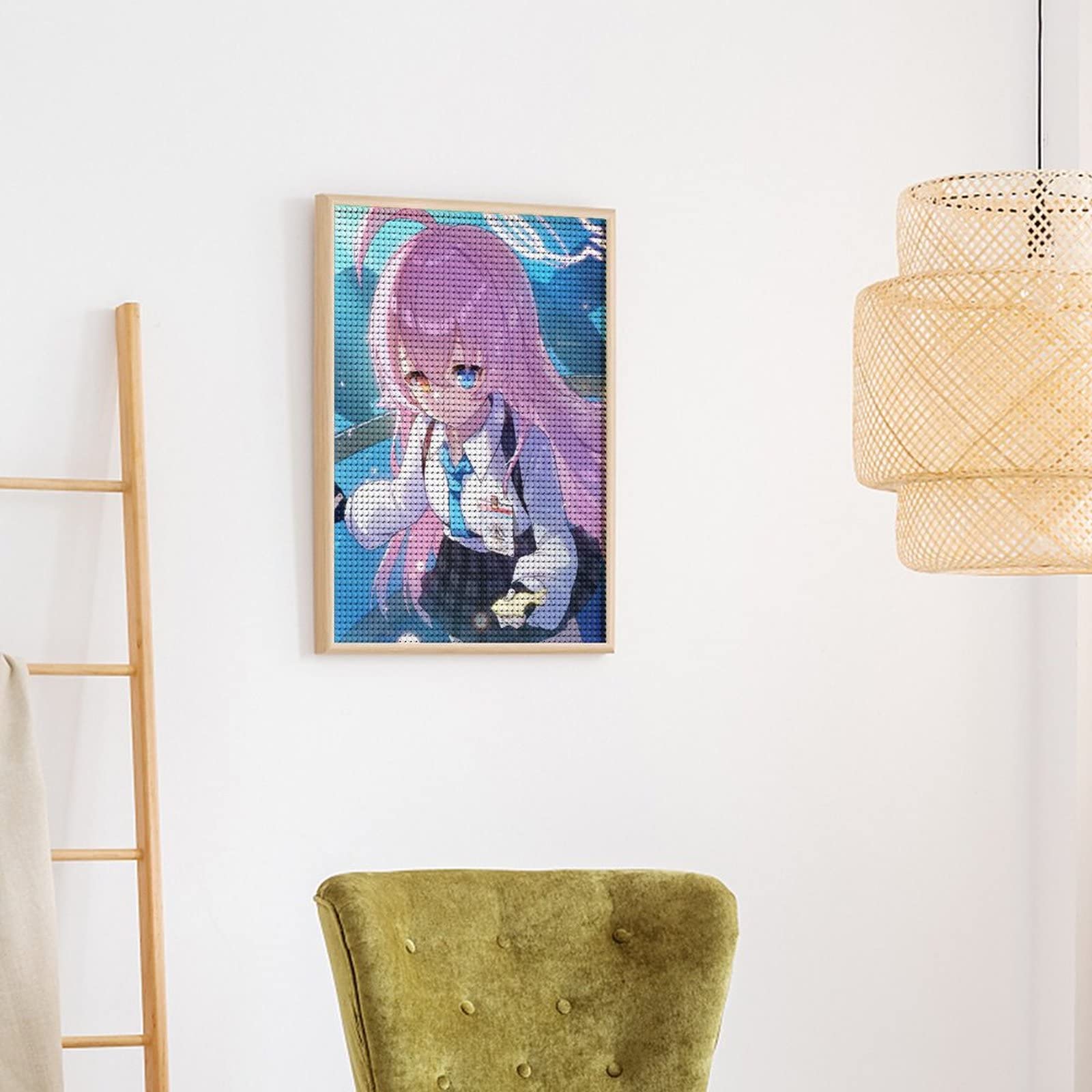 Amazon | ダイヤモンドアート ブルアカ 小鳥遊ホシノ 刺繍キット