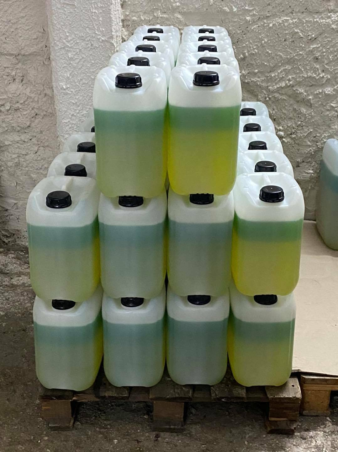 MAFO Sgrassante auto motore bicomponente giallo-verde tanica da 25kg M96 RAICAR