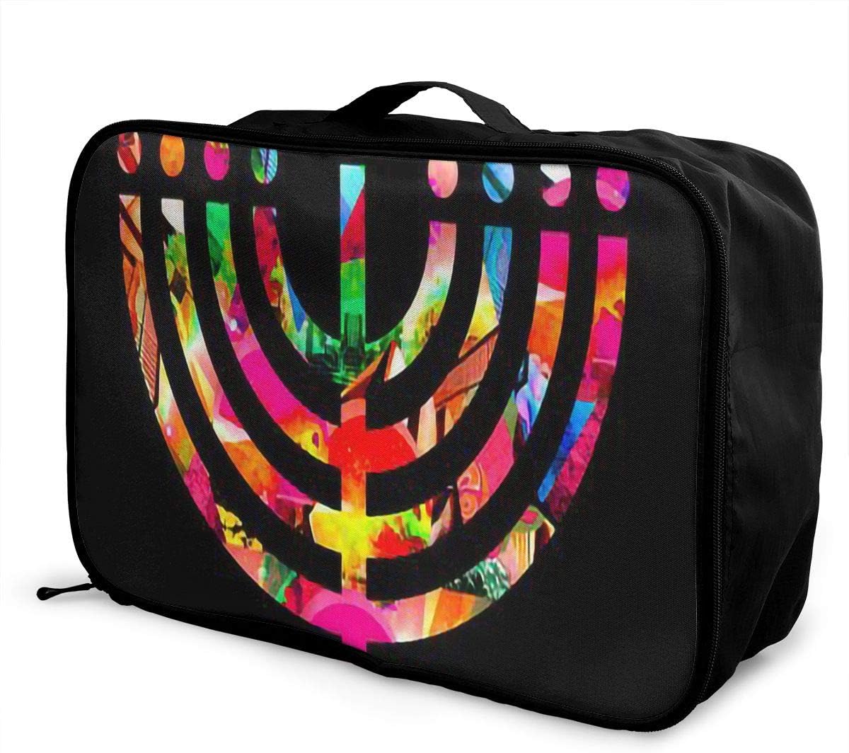 Portable Duffel Bag For Travel, Happy Hanukkah Hand Bag