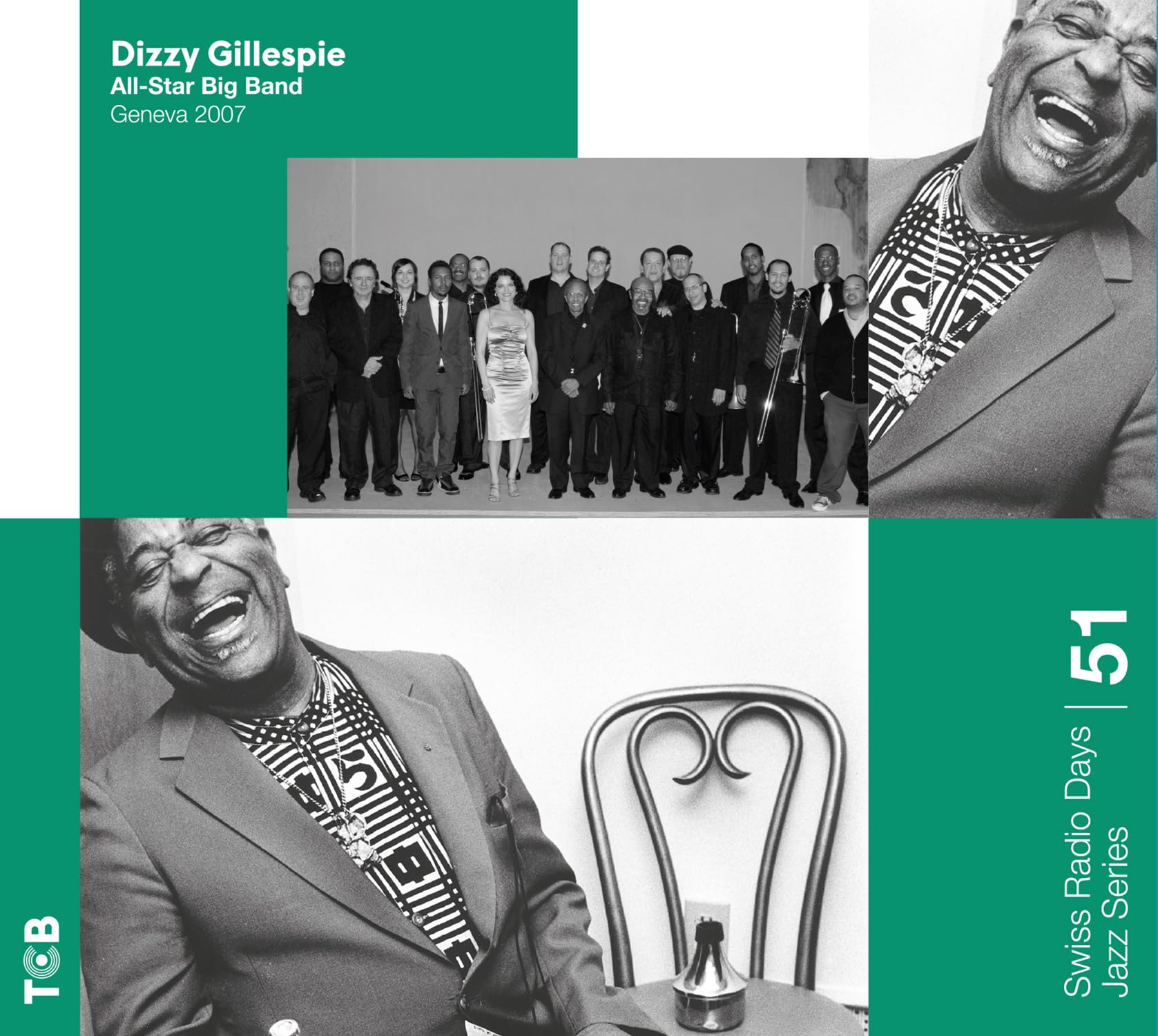 Dizzy Gillespie All Star Big Band Geneva 2007 CD TCB02512 NEW