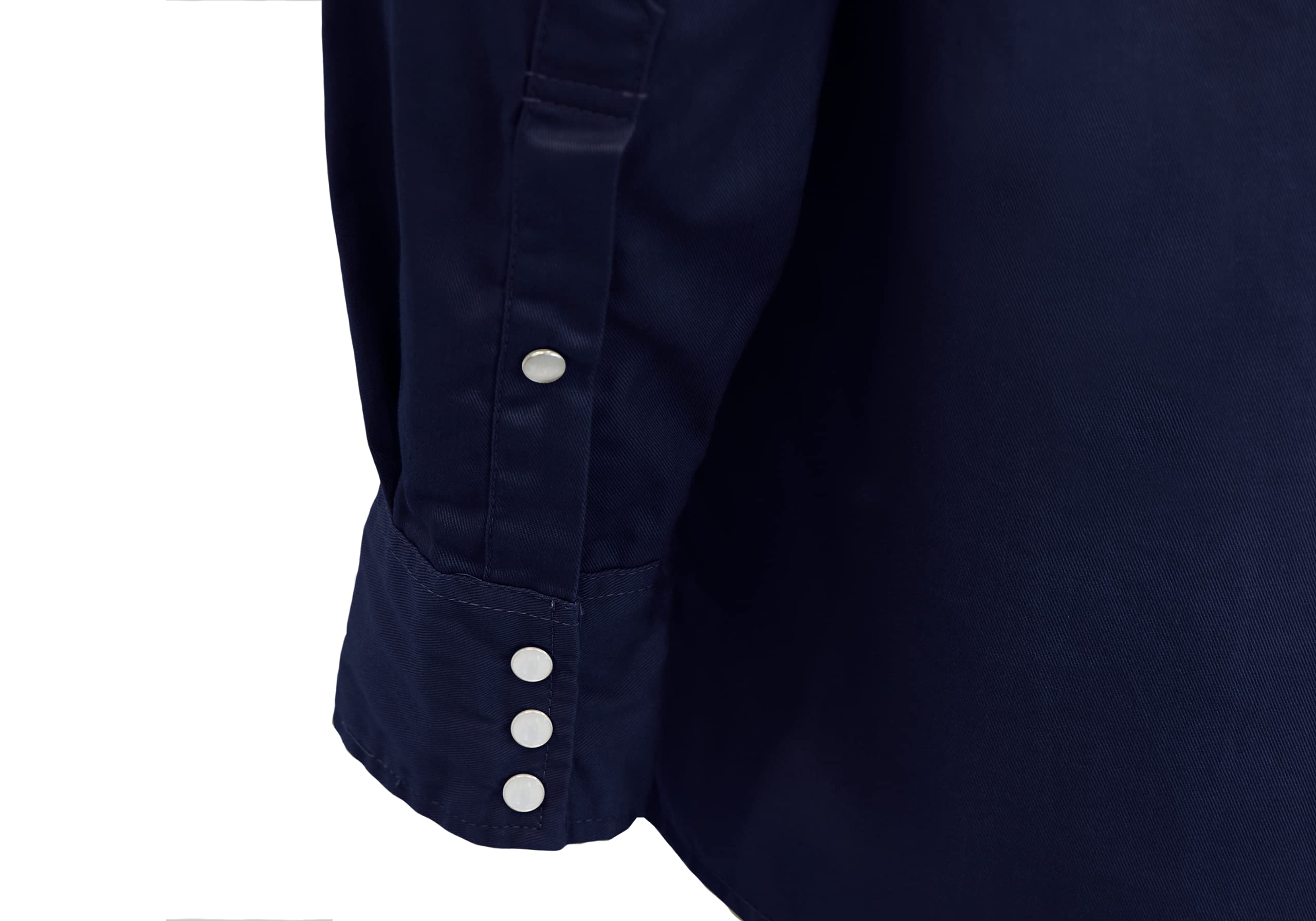 BOCOMAL FR Camicie Ignifugo 100% C NFPA2112 8oz Uomo Ignifugo Saldatura Camicia