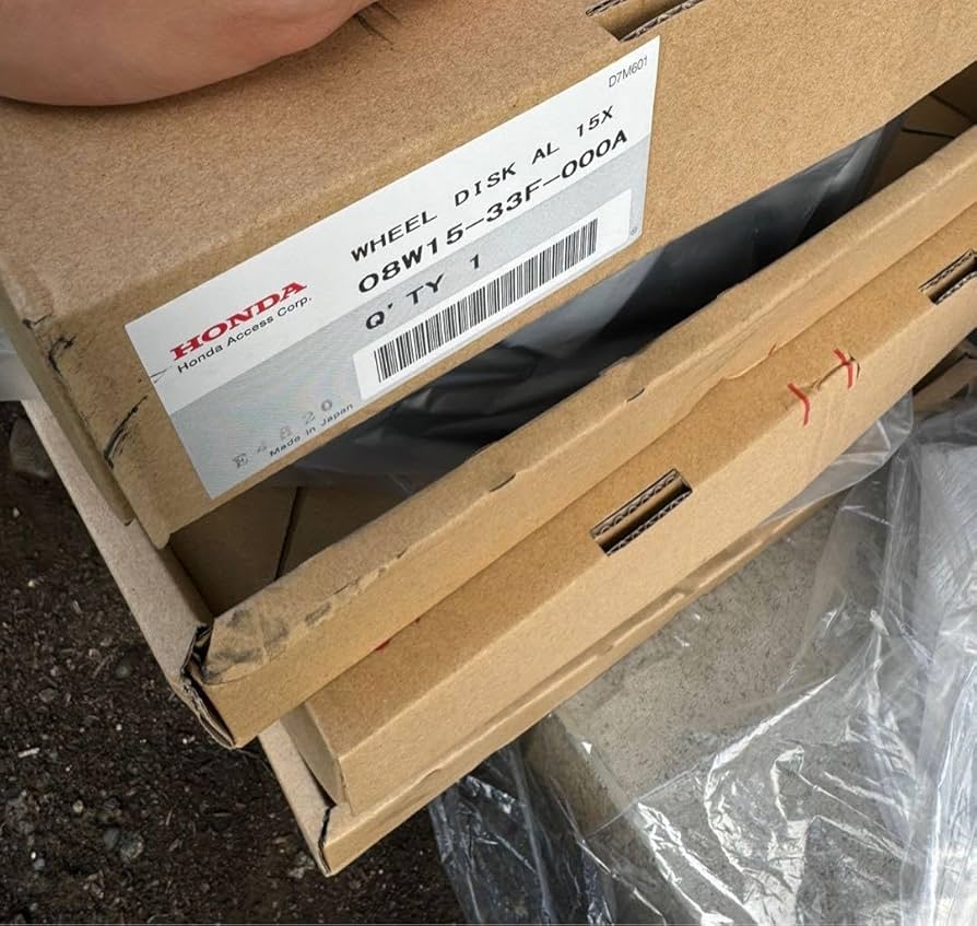 新品未使用　新型フリードクロスター　純正ホイール4本セット②(2本分) 新車外し】HONDA 新型フリード クロスター純正アルミホイール