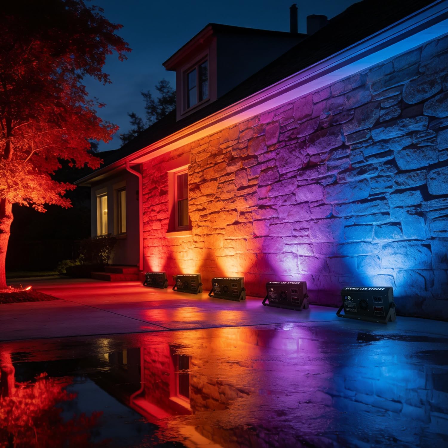 Amazon.com: Led Wall Washer Light,200W Stage Lighting Bar Dj Light