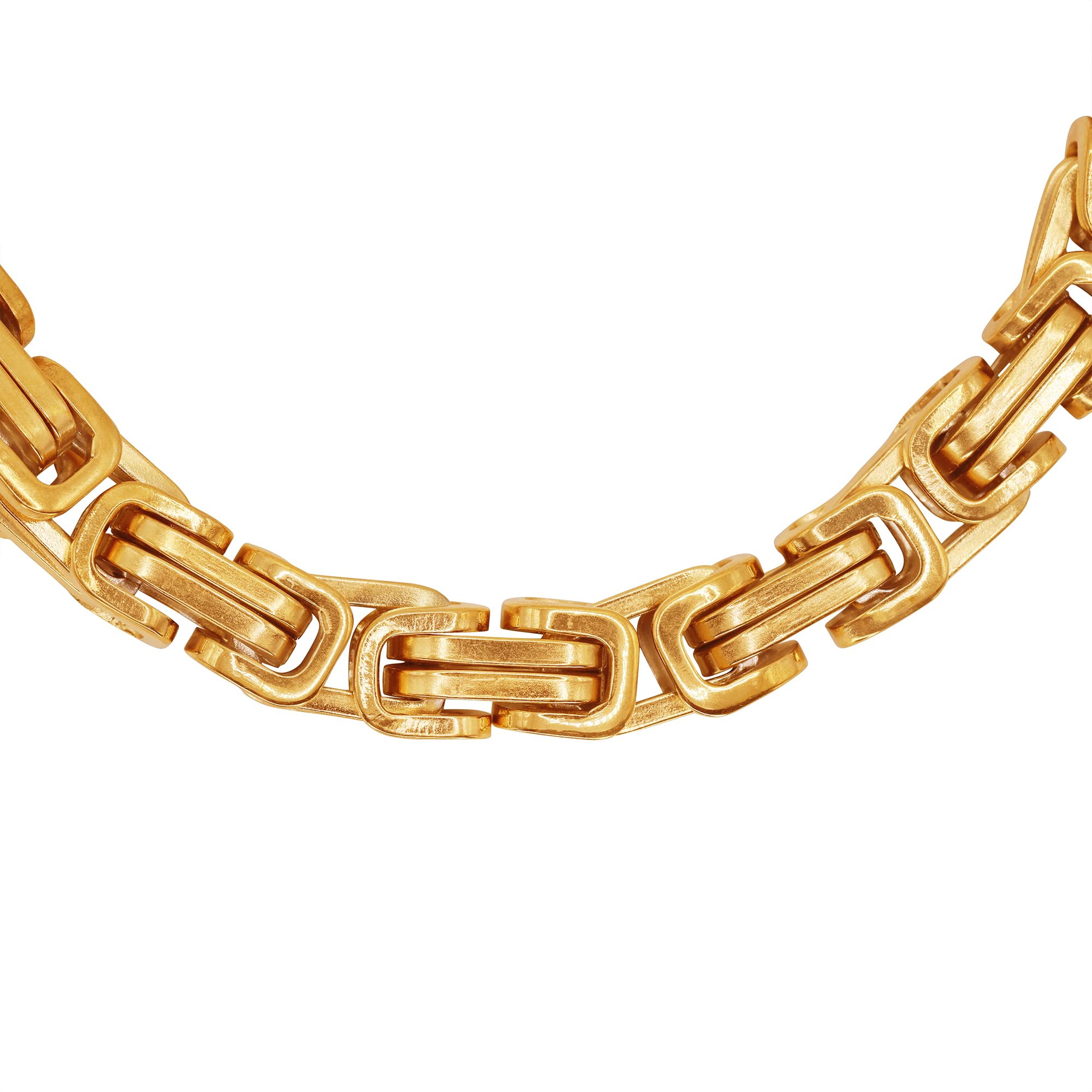 Heideman Halskette Rosie Damen gold Edelstahl Byzantiner-Kette