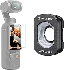 Lente Profissional Grande Angular 112° para DJI Osmo Pocket 3