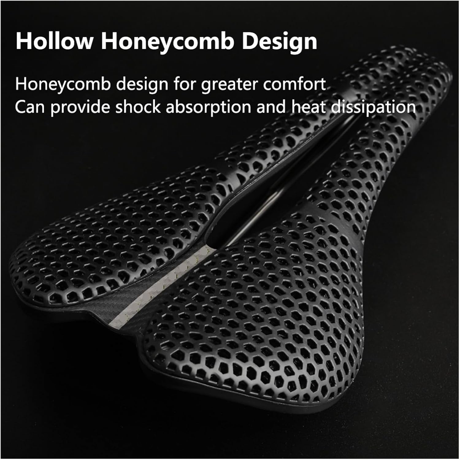 3D Printed Short Nose Bike Saddle 250x150mm Ultralight Breathable Seat for Road MTB Gravel Cycling Parts