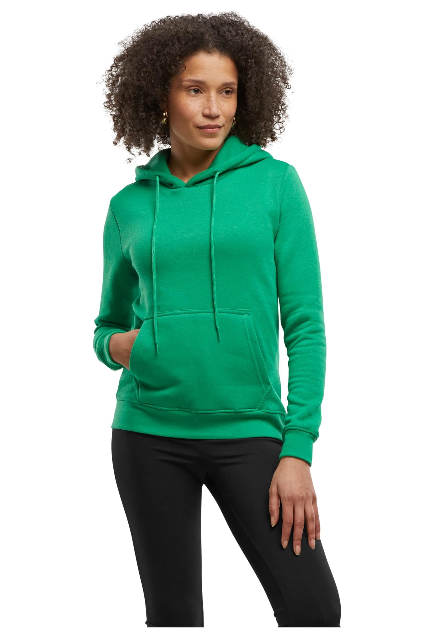 Build Your Brand Damen Bb007-ladies Basic Hoody Kapuzenpullover (1er Pack)
