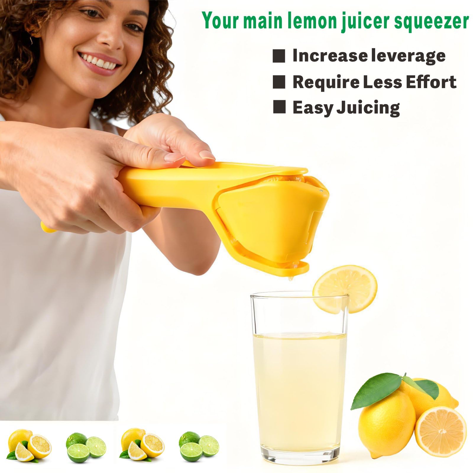 Buy iStarcas Flat Lemon Squeezer, Manual Citrus Juicer With