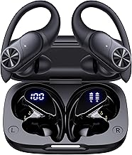 Translation Earbuds Real Time 164 Languages AI Translator Ear Buds 80Hrs Playtime Audifonos Traductores Inglés Español with 8 Translate Modes Bluetooth Headphones for Travel Meeting Learning Black