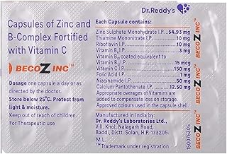 Becozinc - Strip of 30 Capsules