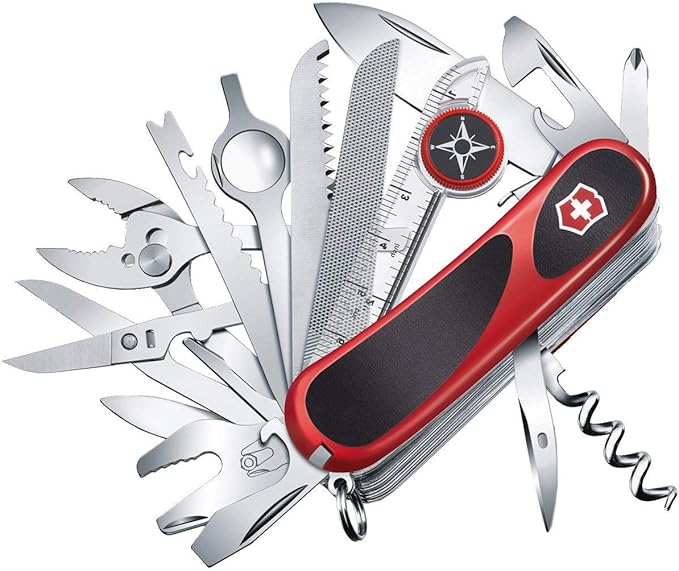 Victorinox EVOGRIP S54 TOOLCHEST PLUS SWISS ARMY PENKNIFE (RED/BLACK