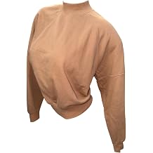 Victoria's Secret PINK High Neck Sweatshirt Brown Women's New