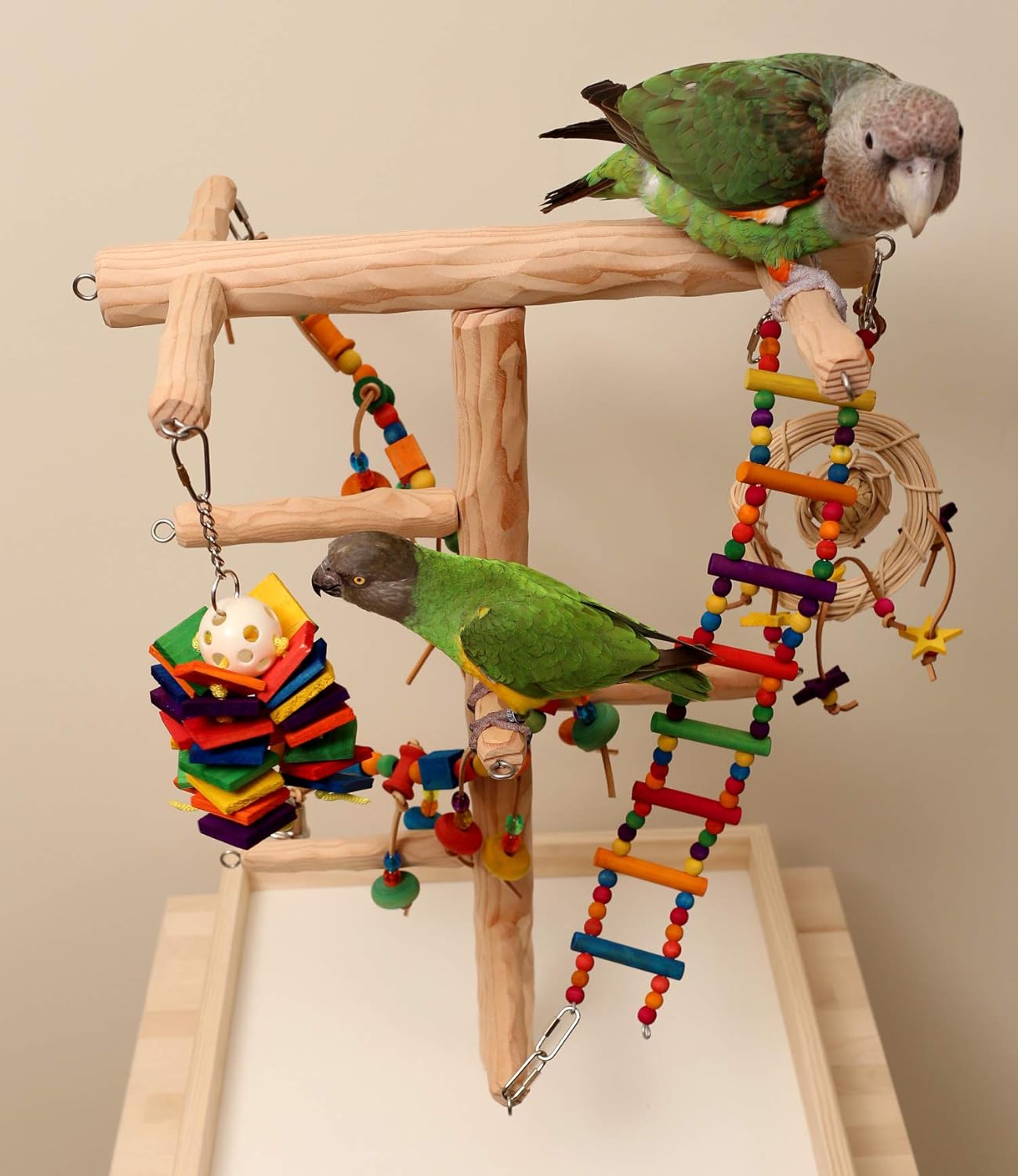 Deluxe NU Perch Tabletop Parrot Climbing Tree