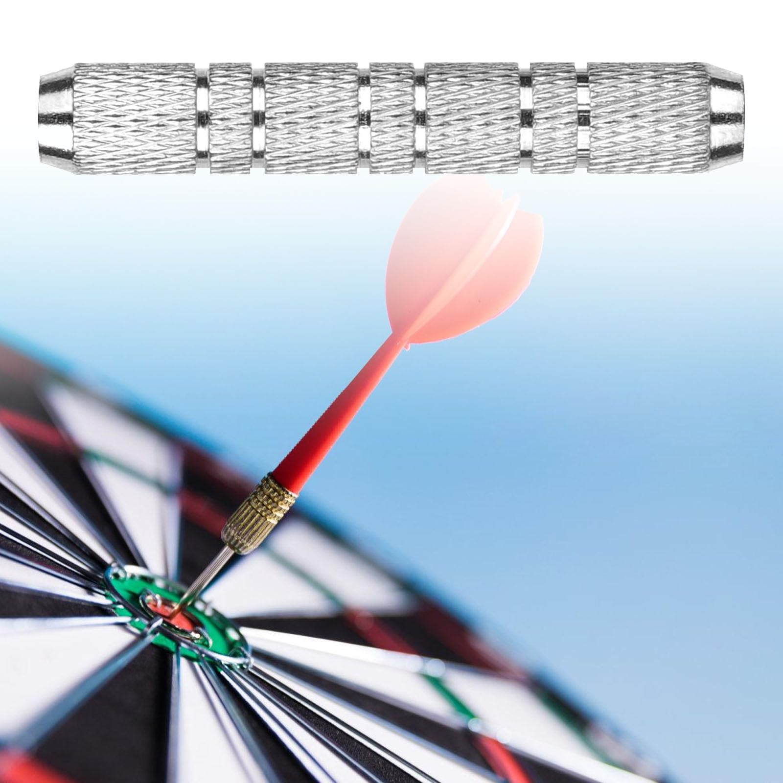 NVOQILIN Lot De 3 Fûts De Fléchettes électroniques De Rechange En Métal