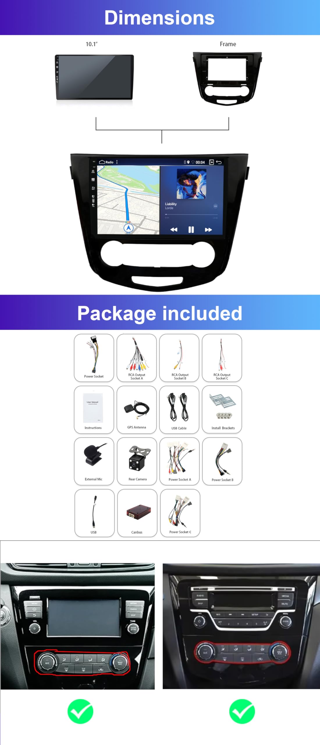 [8G+256GB] Android 15 Autoradio pour Renault Clio 4 Zoe 2016-2019 Carplay et Android Auto DSP Écran Tactile de 10 Pouces Poste Radio Voiture BT GPS WiFi DSP RDS/FM Caméra
