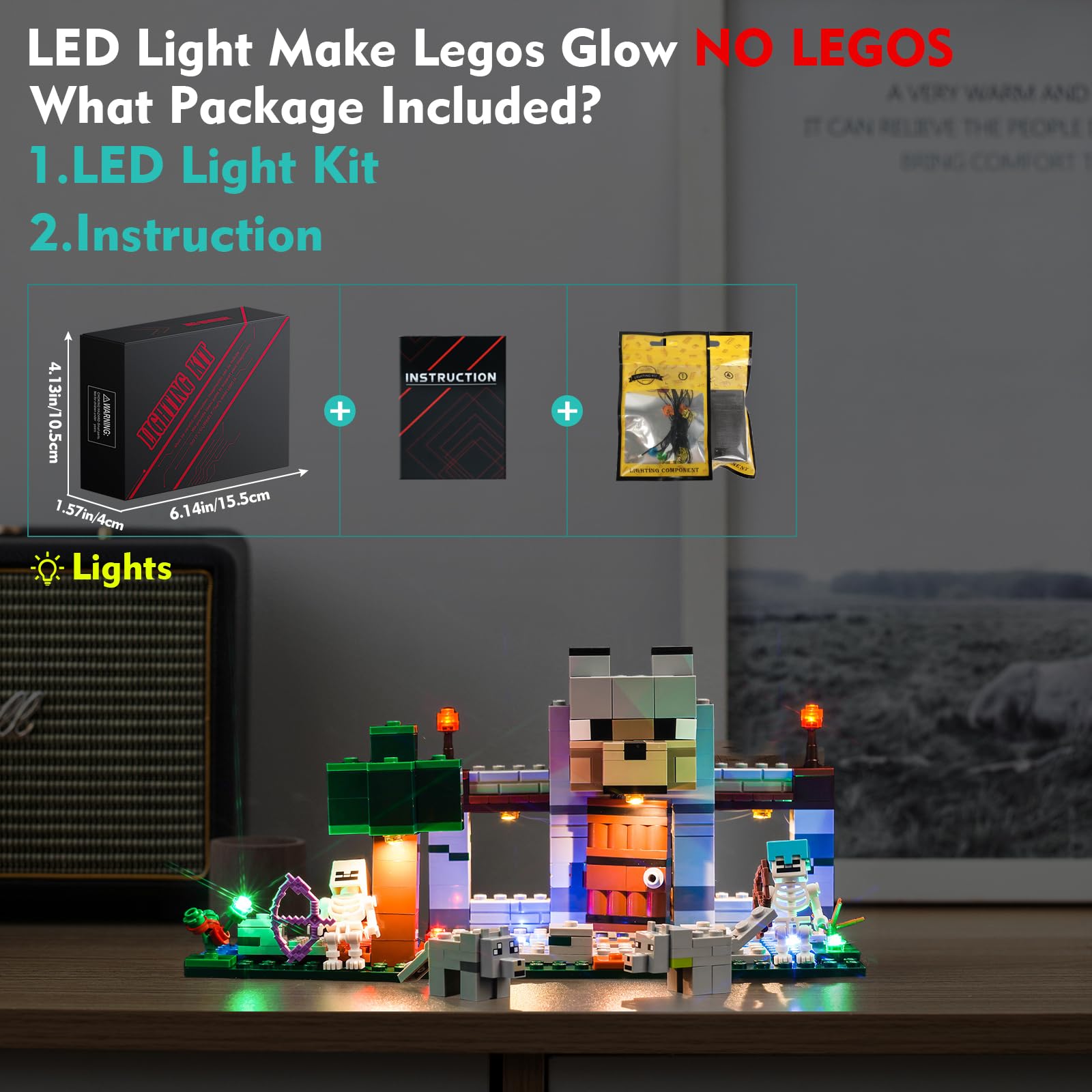 Amazon.co.jp: LocoLee LEDライトキット レゴ 21261 ザ・ウルフ