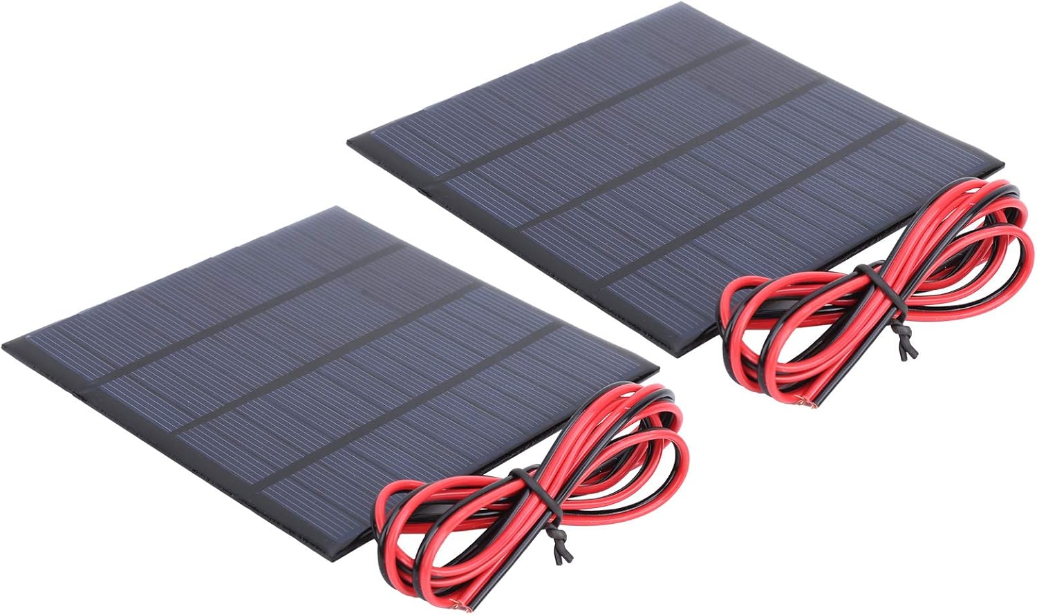 Amazon.com : 03 Mini Solar Panels, 2Pcs with 1Meter Cable, Snowproof DC ...