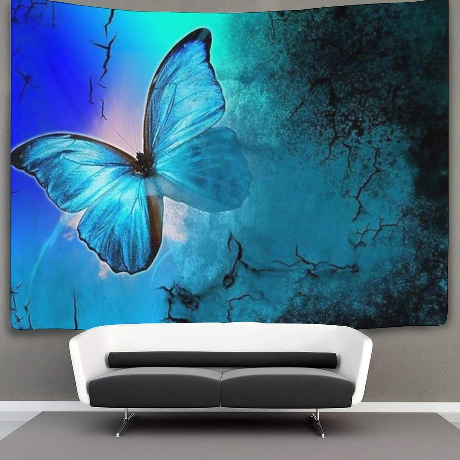 kaiyun Butterfly Tapestry, Art Wall Hanging Decoration for Living Room Bedroom & Dorm 70cmx100cm