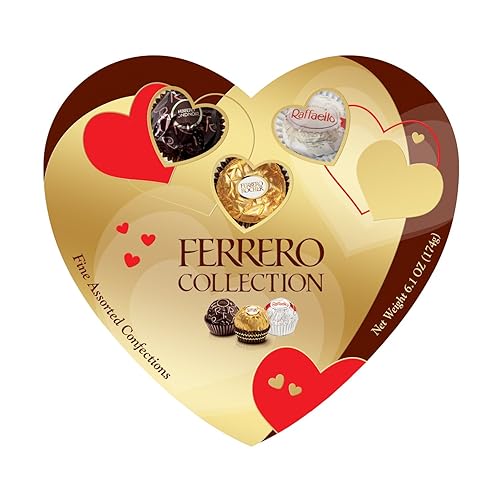 Vista 22 de Ferrero Rocher - Caja de regalo de chocolates, 12 unidades, surtido gourmet prémium, chocolate con leche y avellana, chocolate negro y coco, 4.6