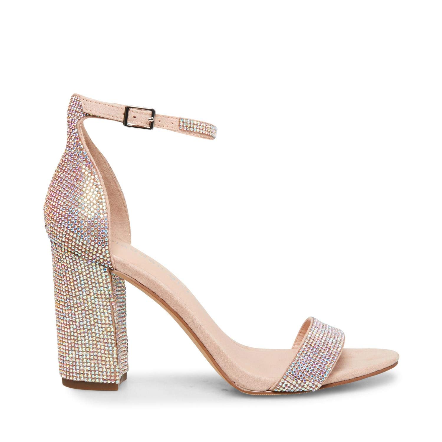 Heeled Madden Girl Beella Gold Madden Girl Beella Women's High