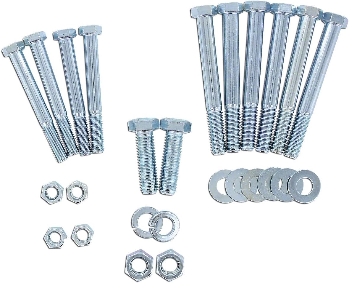 26-pc. Intake & Exhaust Manifold Bolt Kit Fits John Deere Tractor