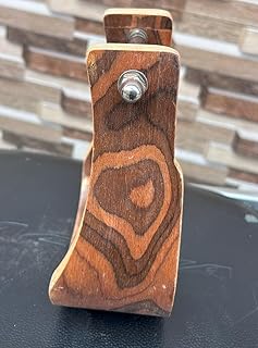 3" 4" Authentic Horse Western Saddle Wooden Stirrups Pair Set Stylish 005