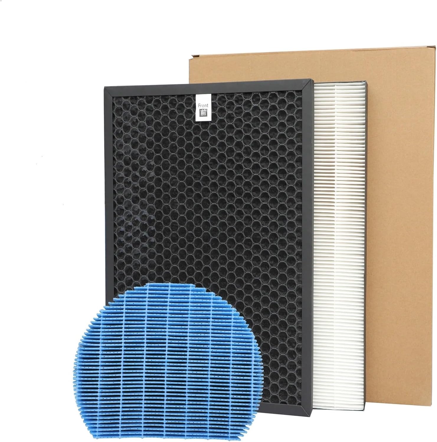for Air Purifier Filter KC-A50JW KC-A51R-B KC-A50EUW Replacement Hepa Carbon Humidification FZ-A51HFR FZ-A51DFR
