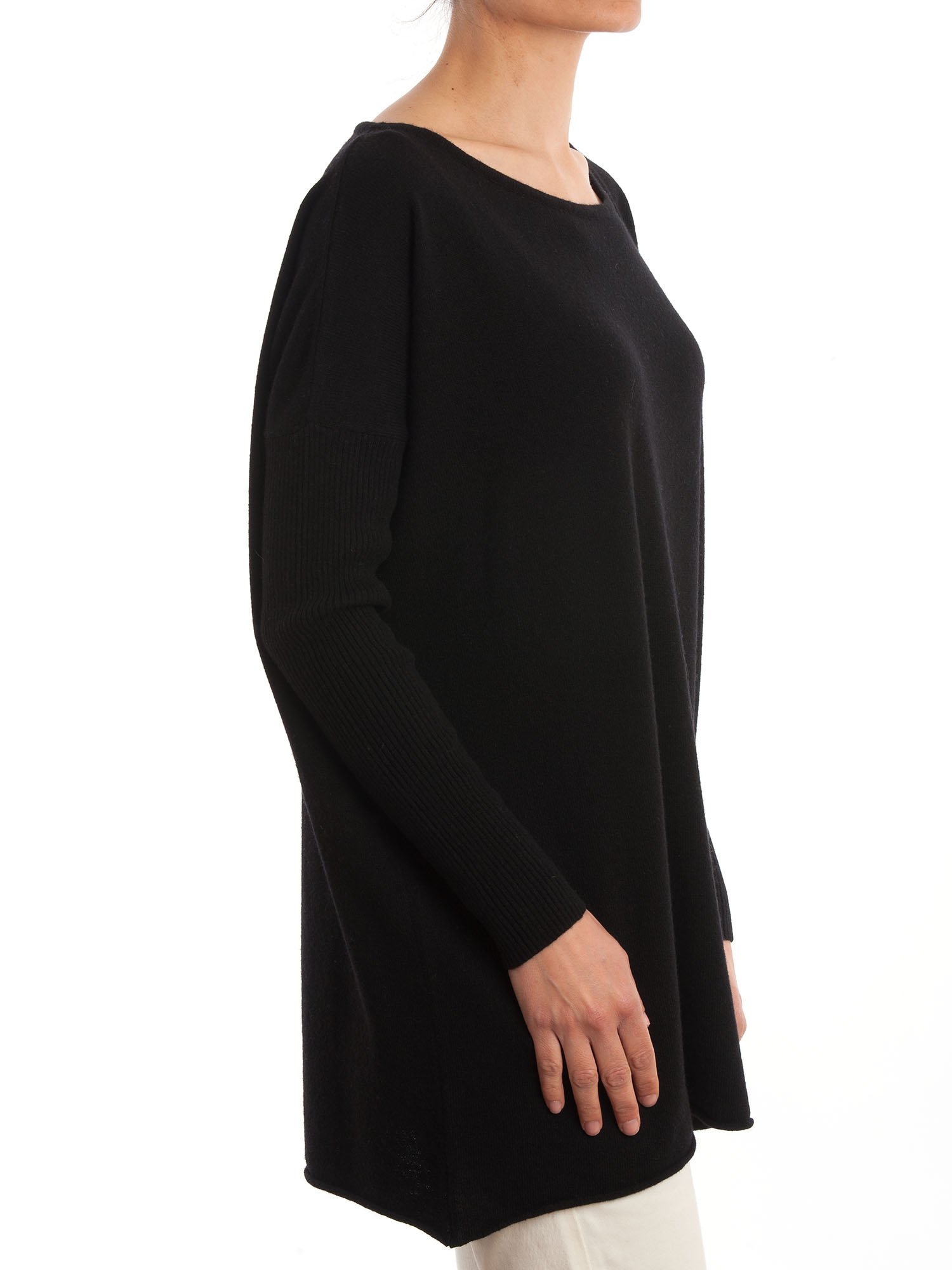 DALLE PIANE CASHMERE Maxi Pull Donna Misto Cashmere Lana | Maglione caldo e morbido per autunno e inverno, elegante da regalare per lei e per lui, autentico lusso Made in Italy