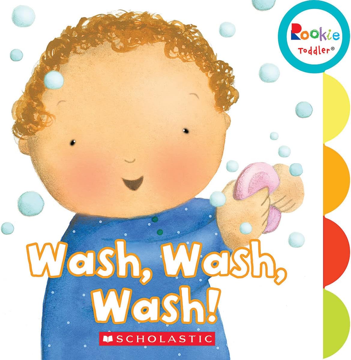 Wash, Wash, Wash! (Rookie Toddler) Board book โ Import, 1 February 2018