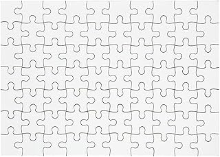 Wooden Blank Puzzle 12/36/100/200/300/500 Pcs Printing Puzzle Blank White Puzzles Jigsaw DIY Your Design Drawing/Writing Etc