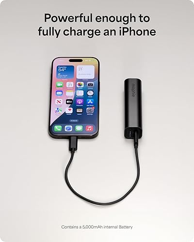 Miniatura 6 de Mophie Powerstation Fast 5,000mAh Power Bank  Rápido y portátil  20W, dispositivo único