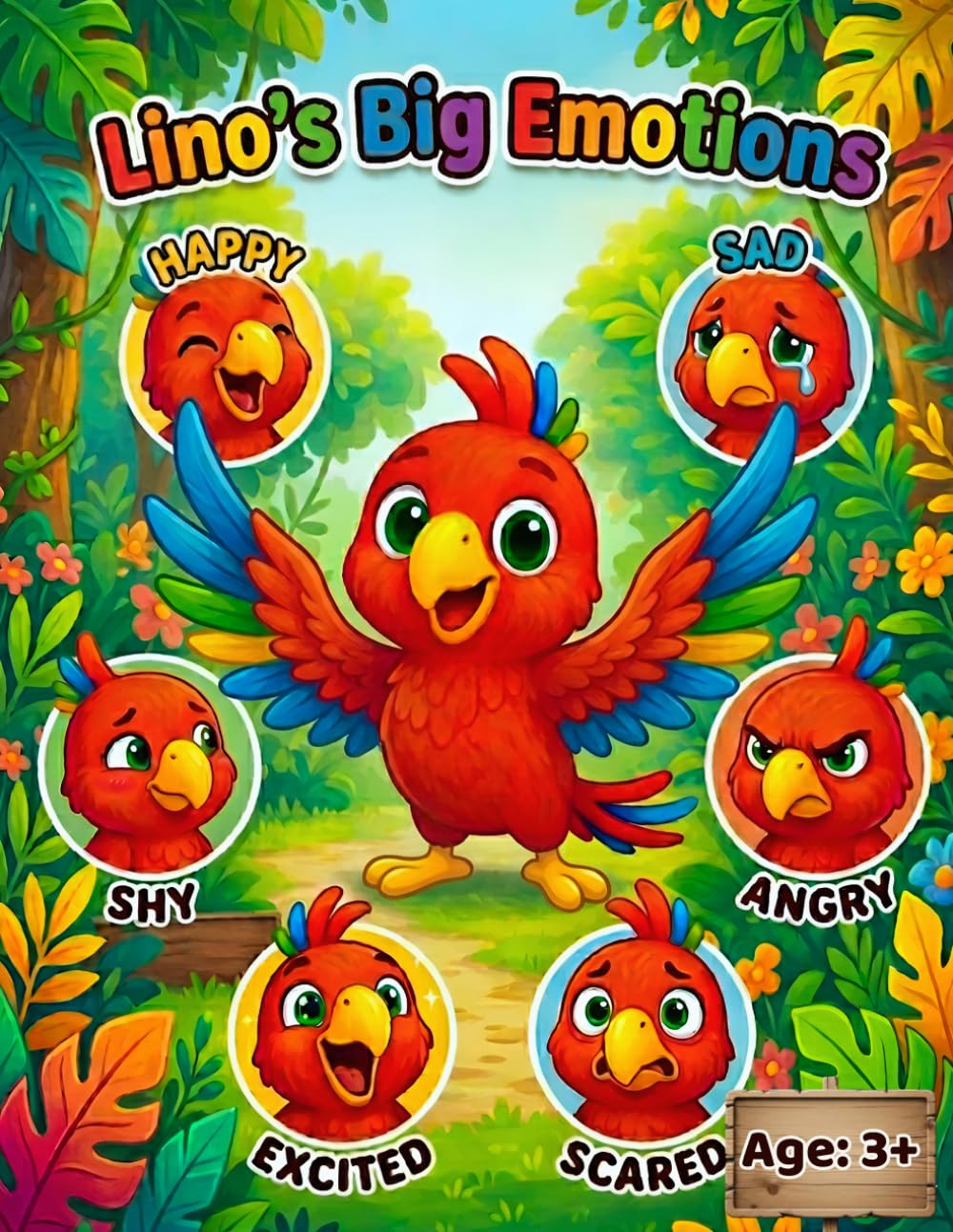 Lino's Big Emotions: Help Your Child Name, Understand & Embrace Every Emotion