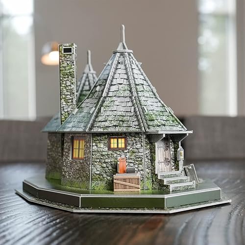 Miniatura 9 de 4D Cityscape Harry Potter - Rompecabezas de papel 3D (Hagrid's Hut)