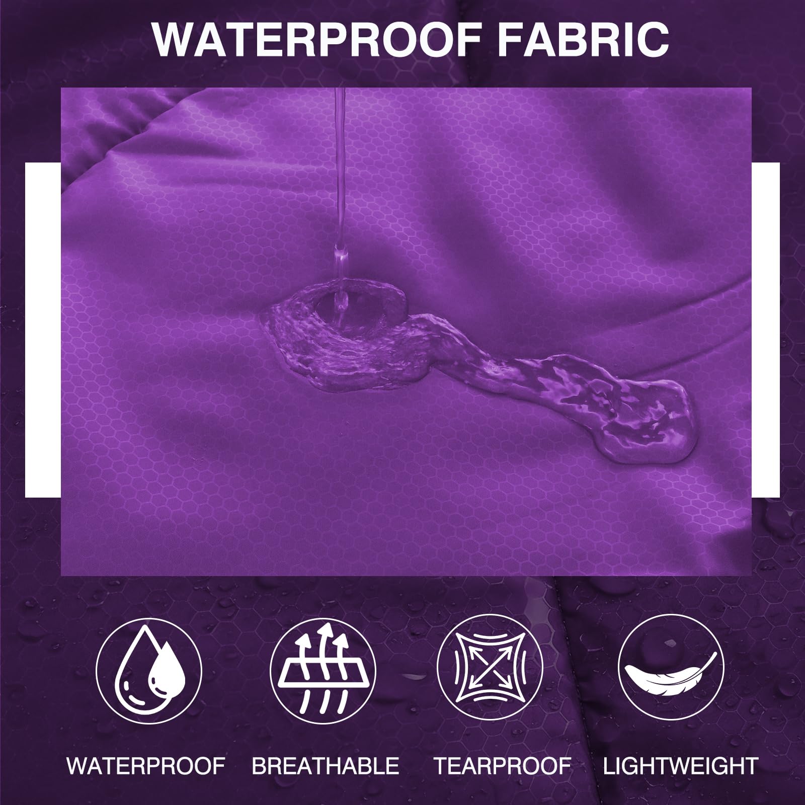 XXL Camping Sleeping Bag - Waterproof & Lightweight -8
