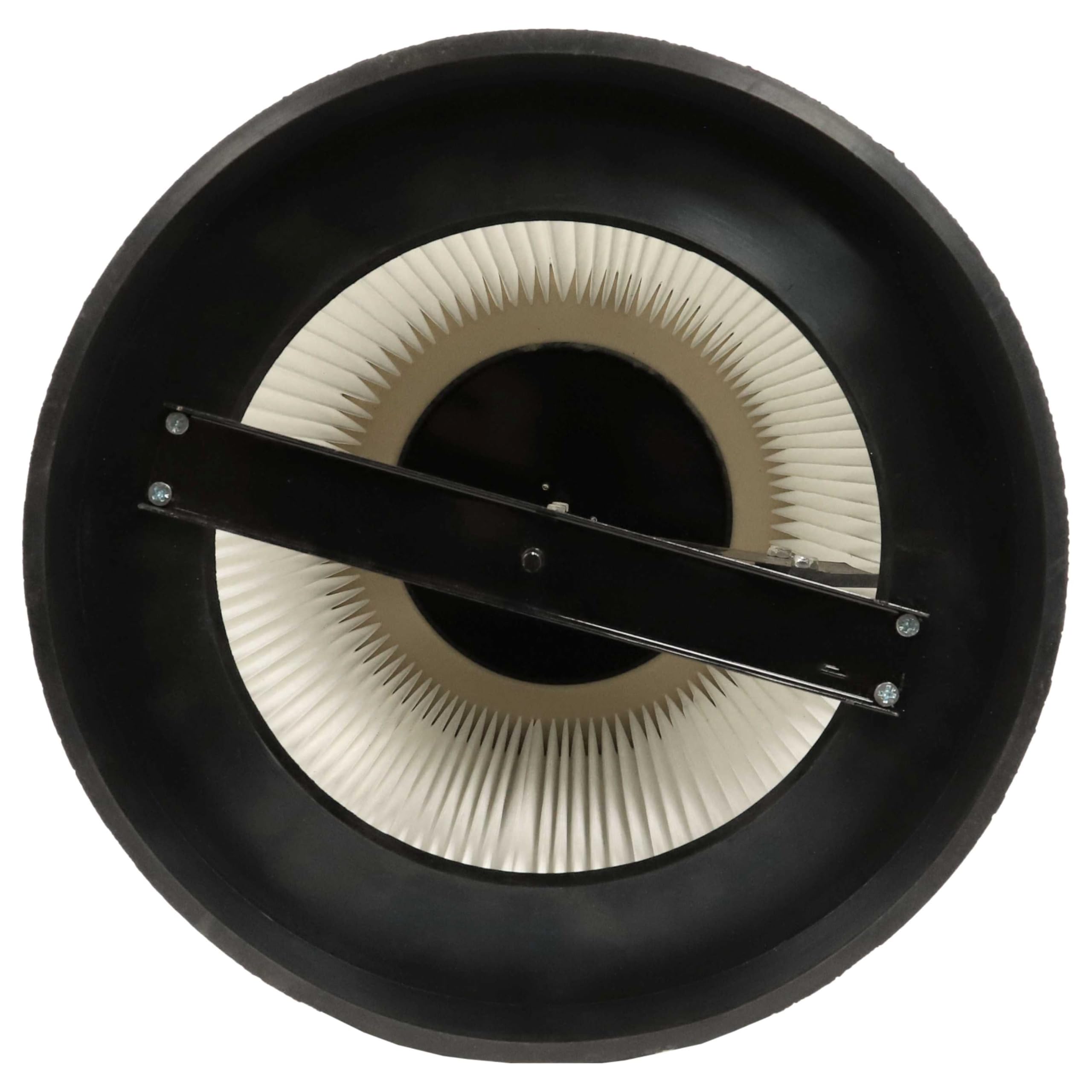 vhbw 2x Filtro de polvo fino compatible con BAMATO AB-550 sistema de extracción - Cartucho de filtro de polvo fino con cepillo de limpieza