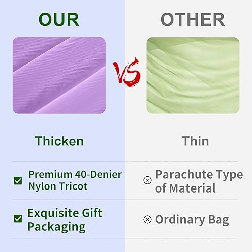 Miniatura 7 de Kit de hamaca de yoga de seda aérea de 11 yardas nailon tricot de seda para danza aérea para el hogar, gimnasio, gimnasia, herramientas y guía de