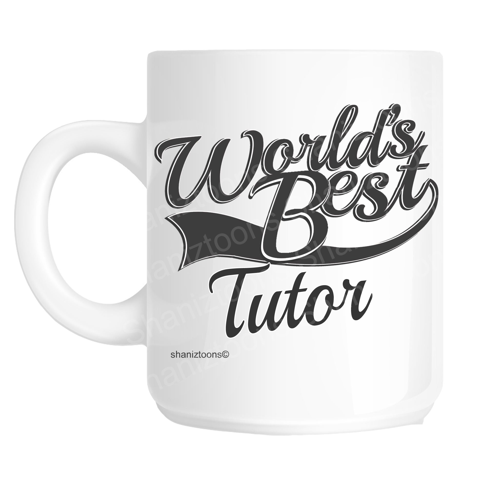Tutor World's Best Novelty Gift Mug