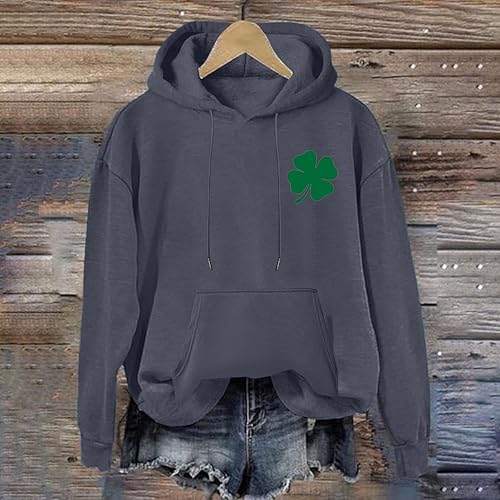 Miniatura 3 de Blczomt St Patricks Day Sweatshirts for Women Irish Loose Fit Lucky Hoodies Shirt Shamrock Cute Blessed Gift Outfits Pullover