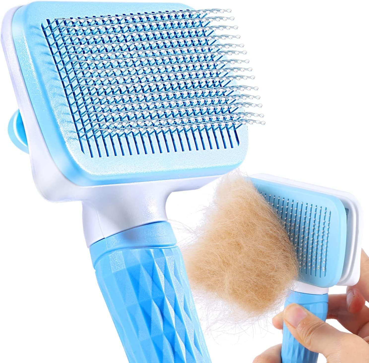 PSK PET MART Slicker Dog Comb Brush, Cat Hair Brush, Pet Grooming Brush, Daily Use to Clean Loose Fur & Dirt, Great for Dogs and Cats With Medium Long Hair (B0CJJSGCDQ) Amazon Price History, Amazon Price Tracker