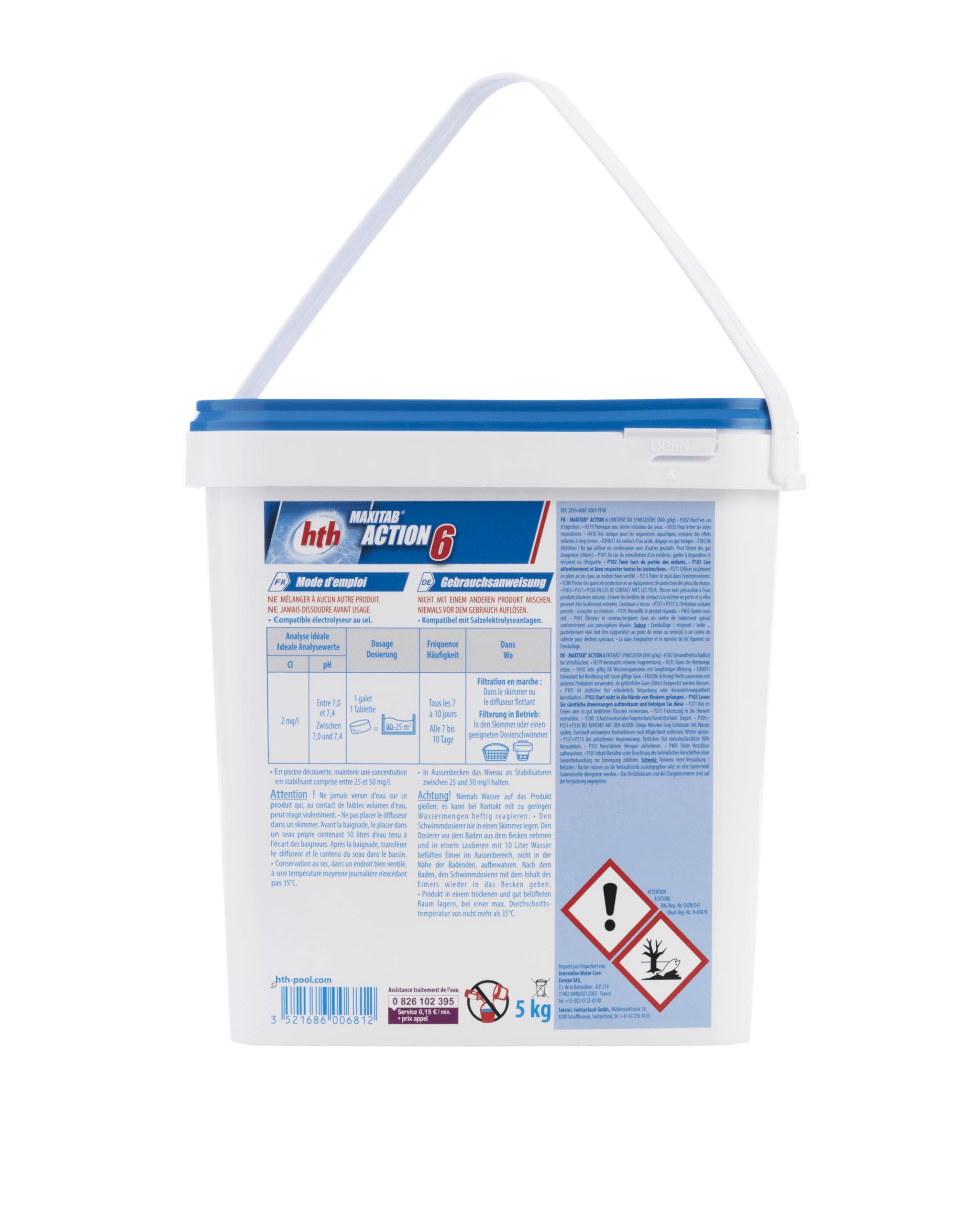 HTH Maxitab Action 6-5 kg