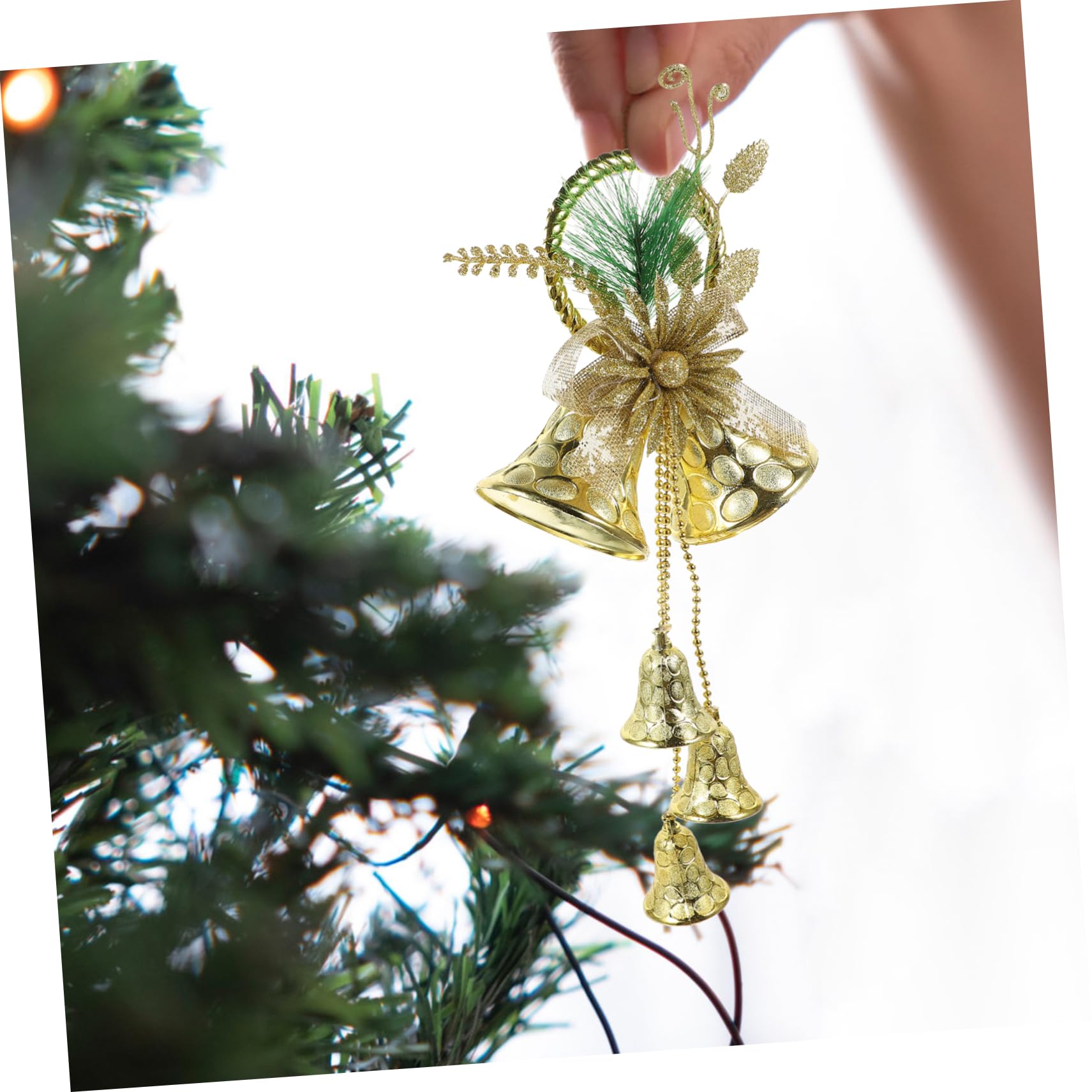 Campane artigianali, ornamenti for campane di Natale, campane artigianali, decorazioni for campane di Natale da appendere