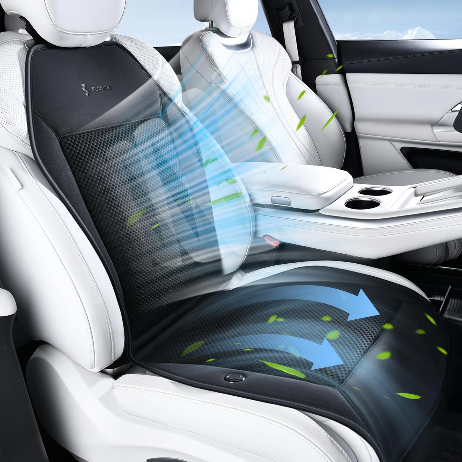 FLORICH Cooling Car Seat Covers with 8 Turbo Fans