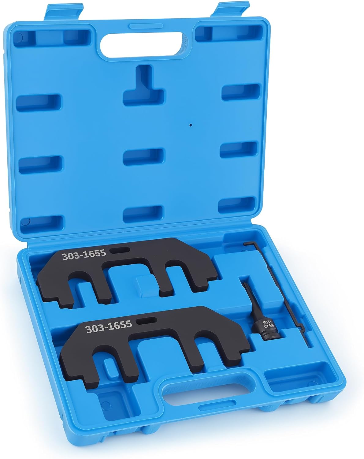 303-1655 303-1530 Camshaft Holding Tool Kit, Compatible with Ford 3.5L EcoBoost Upgraded GT F-150 Expedition Lincoln Navigator, with Cylinder Head Screw Removal Socket Tension Tool