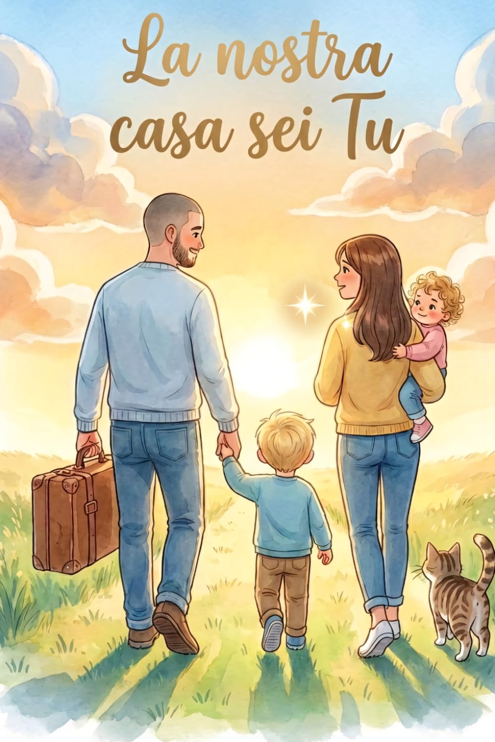La nostra casa sei Tu: Una storia dolce per dire "Grazie" al papà | Un libro illustrato sull'amore, la famiglia e la gioia di ritrovarsi (Piccole Mani, Grandi Emozioni — La Noe)