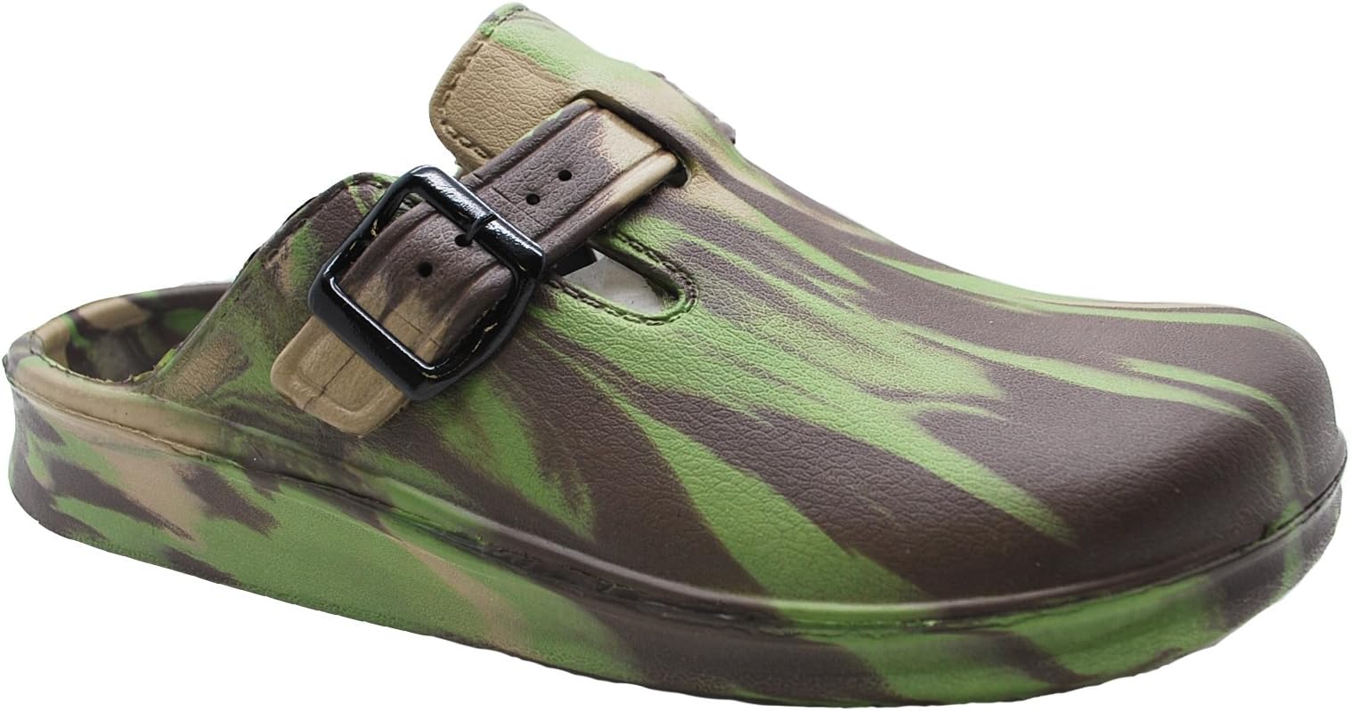 Hey Medical Uniforms Womens Buckle Lightweight EVA Clogs