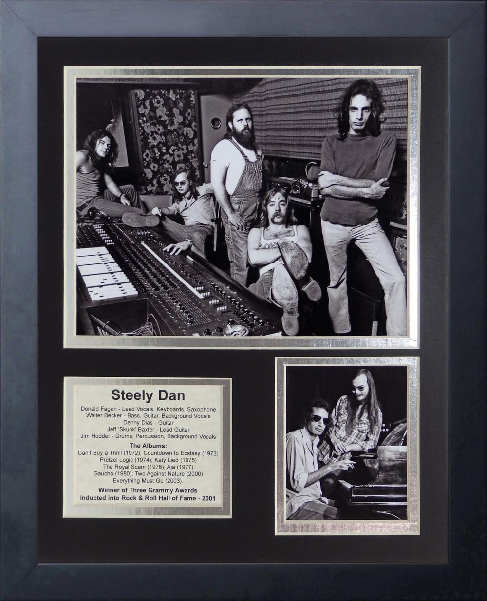 Legends Never Die Steely Dan Framed Photo Collage, 11 x 14"