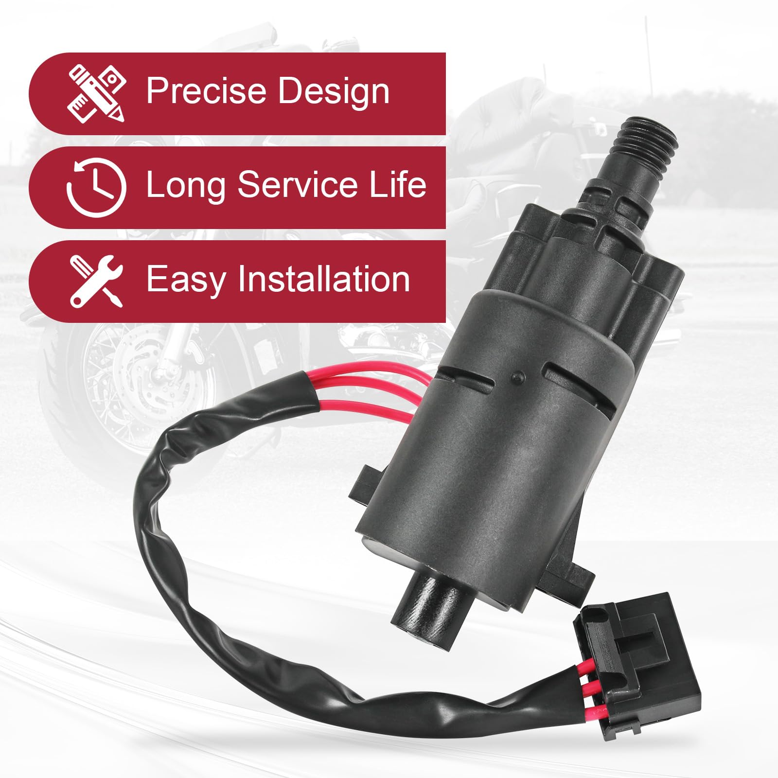 アクセサリー GHD GN204S RALBDX Ignition Switch Lock Housing Kit Compatible with Harley