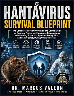 HANTAVIRUS SURVIVAL BLUEPRINT: THE COMPLETE INFECTION PREVENTION AND CONTROL GUIDE FOR EXPOSURE PROTECTION, EMERGENCY PREPAREDNESS, SYMPTOM RECOGNITION, & FAMILY SAFETY DURING VIRAL OUTBREAKS