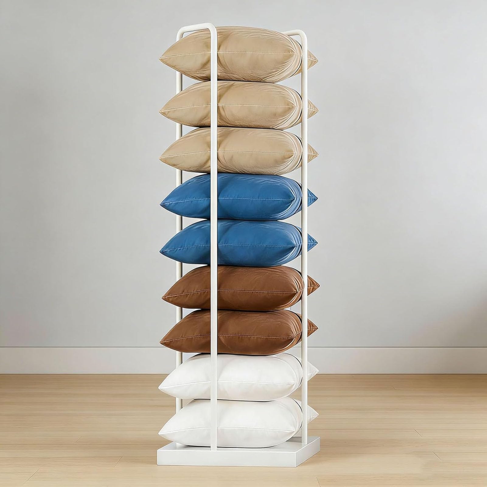 Présentoir de rangement pour coussins de salon pour harmoniser votre intérieur